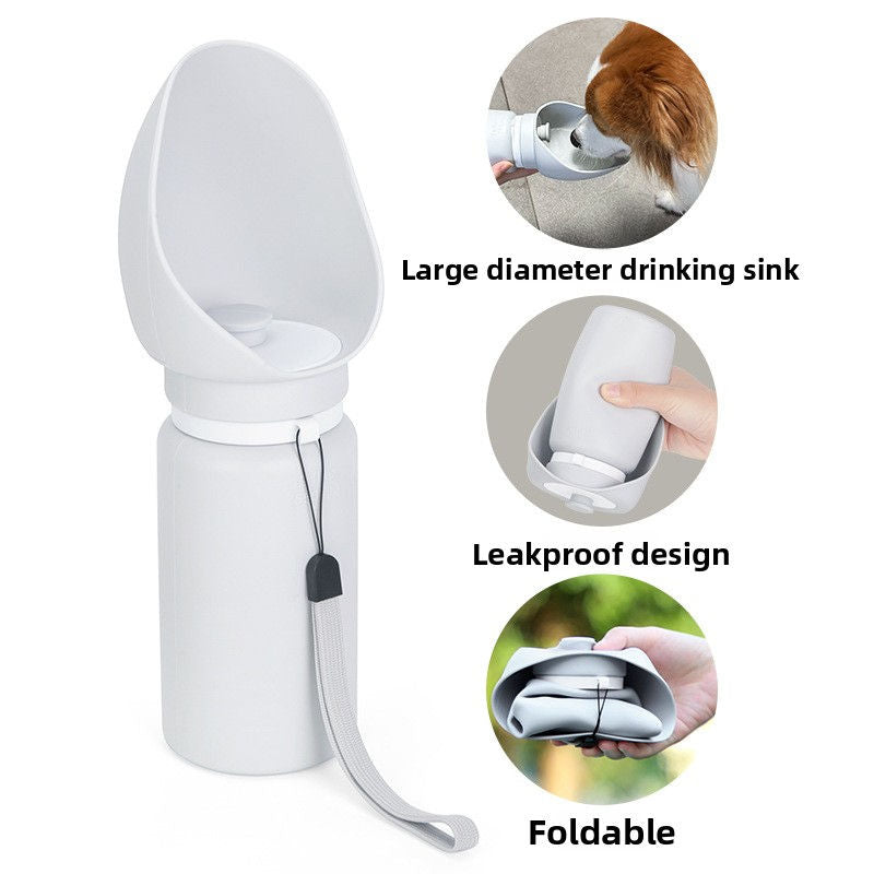 Foldable Pet Water Bottle 550ml
