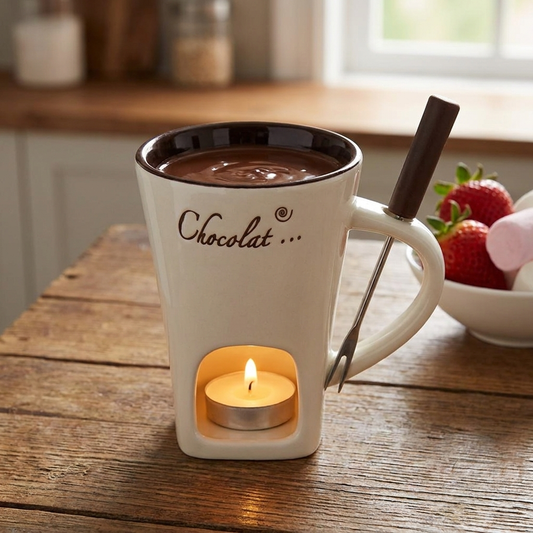 Chocolate Fondue Mug lifestyle clean