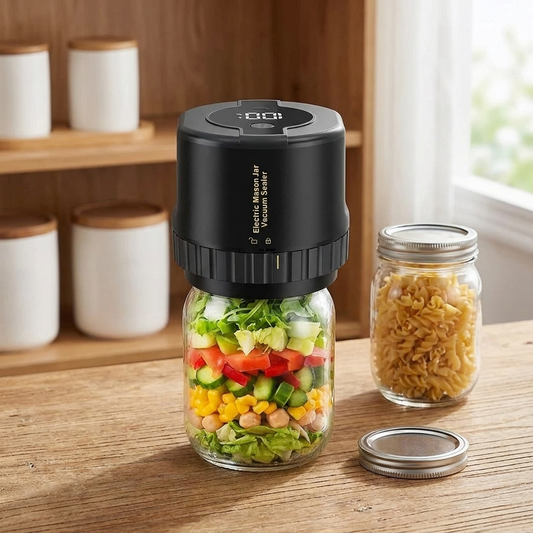Electric Jar Vacuum Sealer lifestyle clean
