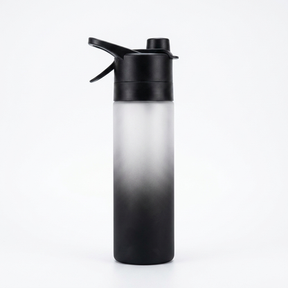 Spray Water Bottle - Black