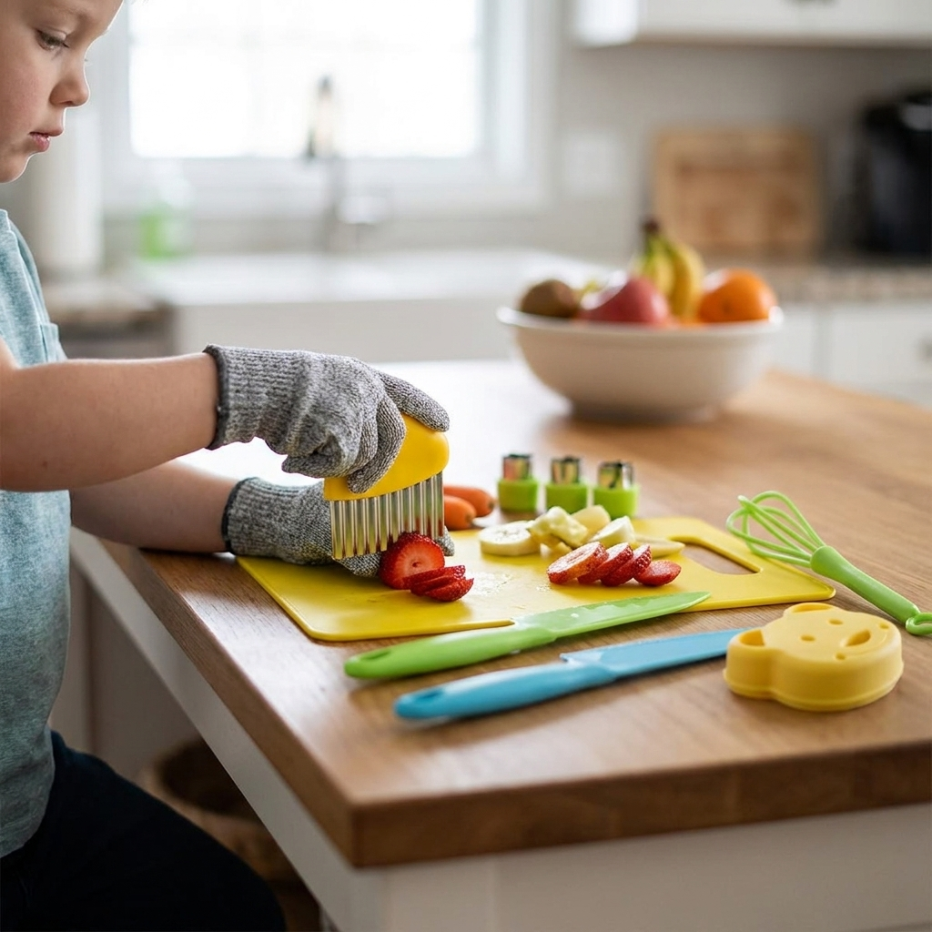 Kids Cooking Set lifestyle