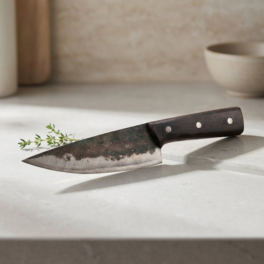 Hand-Forged Chef Knife simple lifestyle
