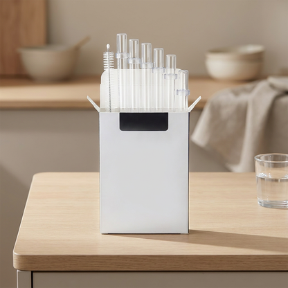 Reusable Clear Straws simple lifestyle