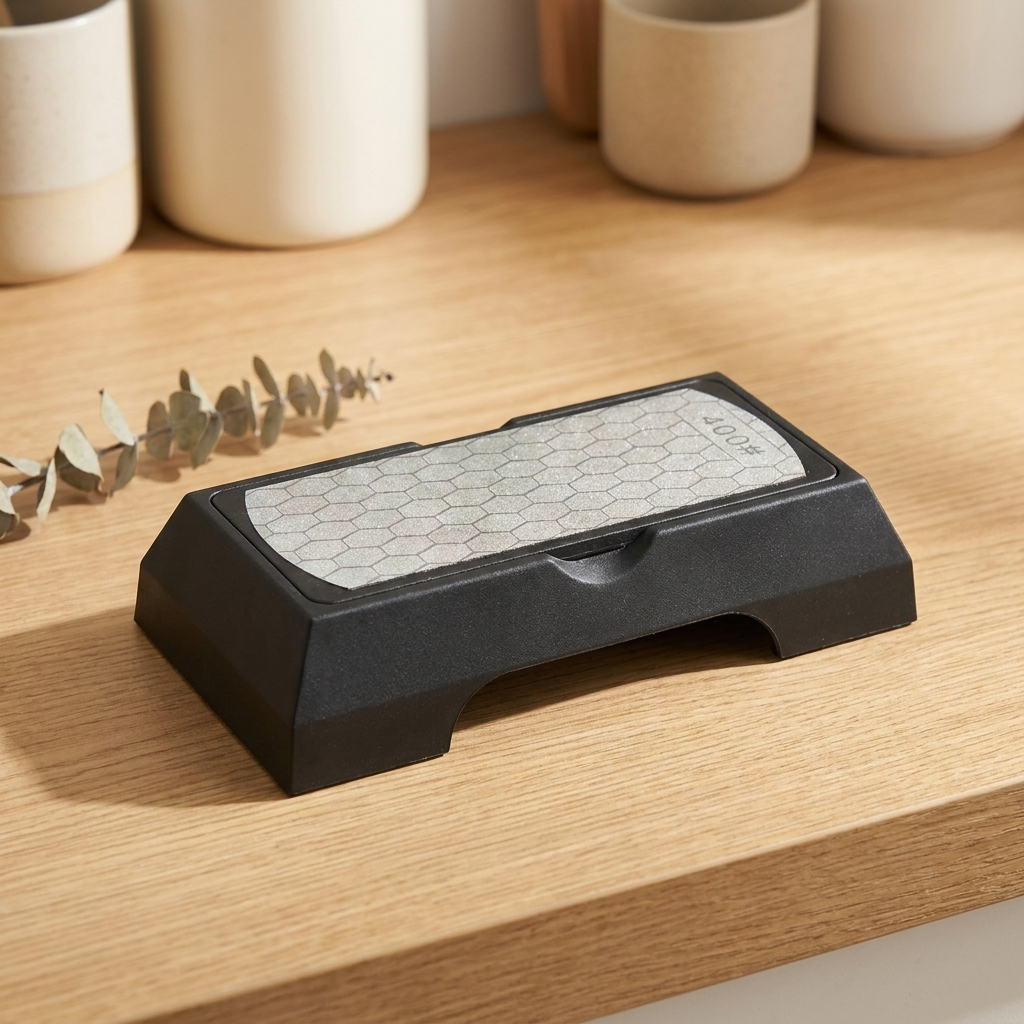 Diamond Double-Sided Sharpening Stone simple lifestyle