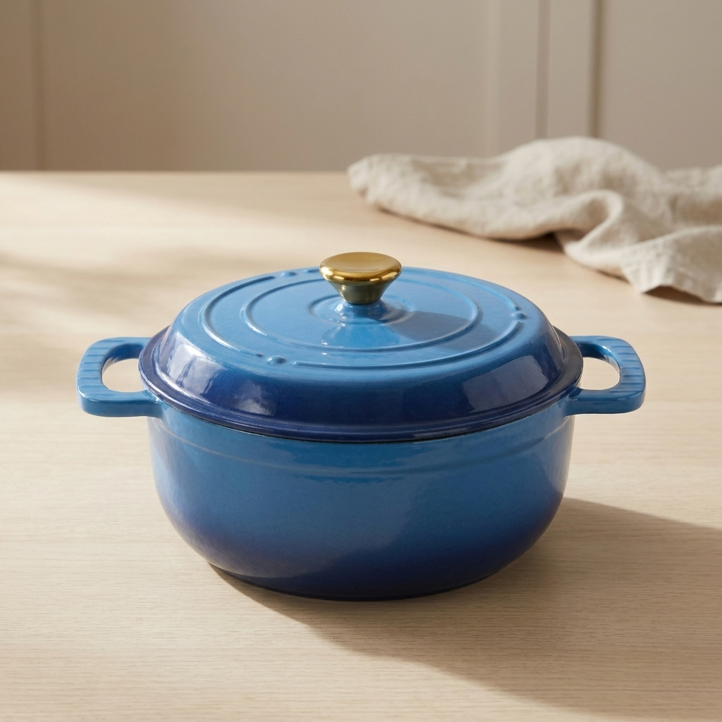 Cast Iron 5-Quart Cooking Pot simple lifestyle