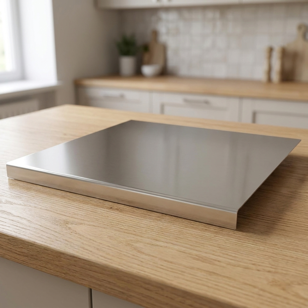 XXL Stainless Steel Cutting Board simple lifestyle v2